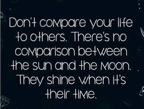 Comparing ourselves to others tends to make us feel anxious and dissatisfied because we find out what we lack and ignore the strengths and achievements we have.