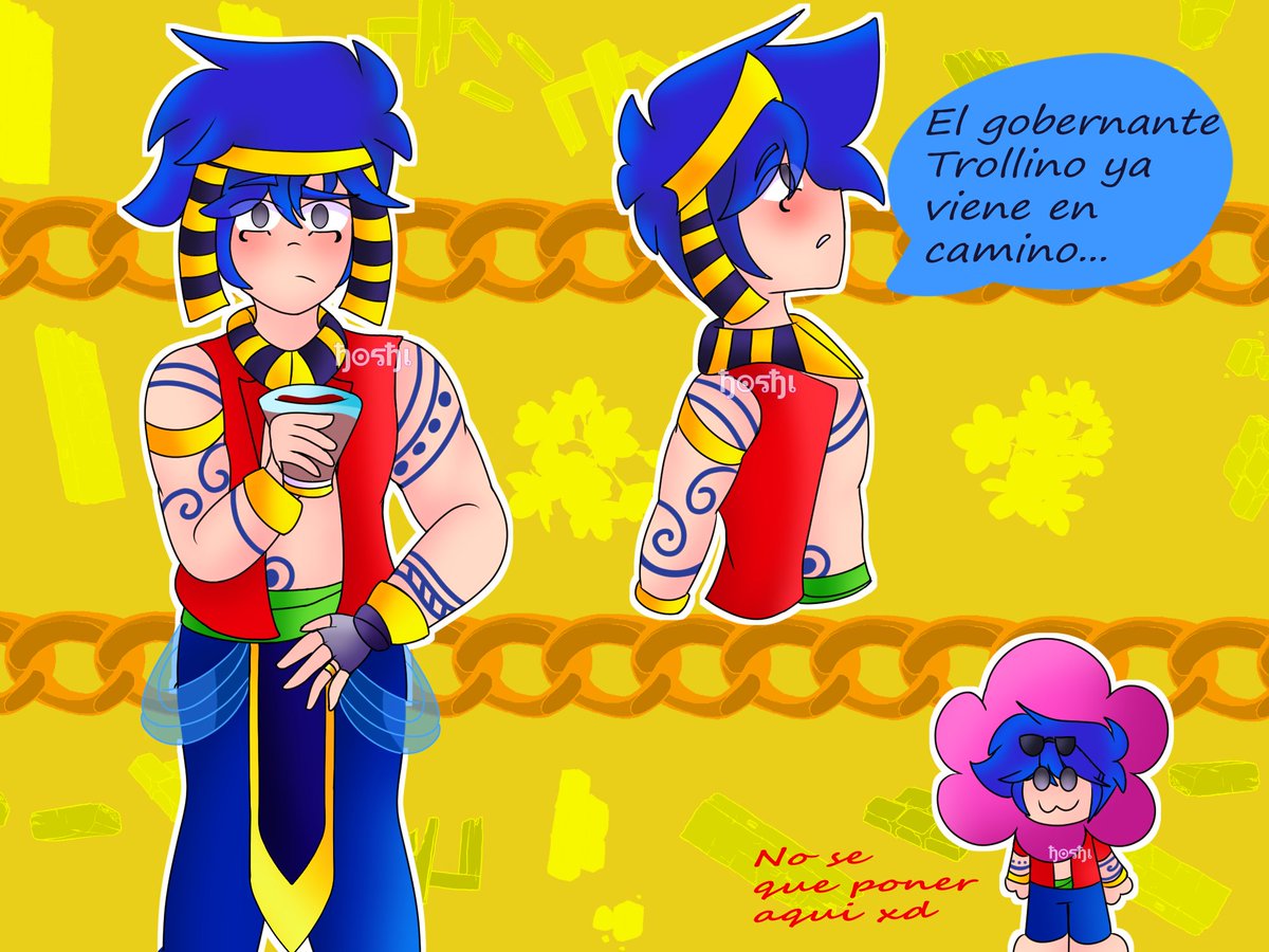 Hoshi CoMPaS🍇 OPEN COMMISSIONS on Twitter "Timba Egipcio *･ﾟ Y una