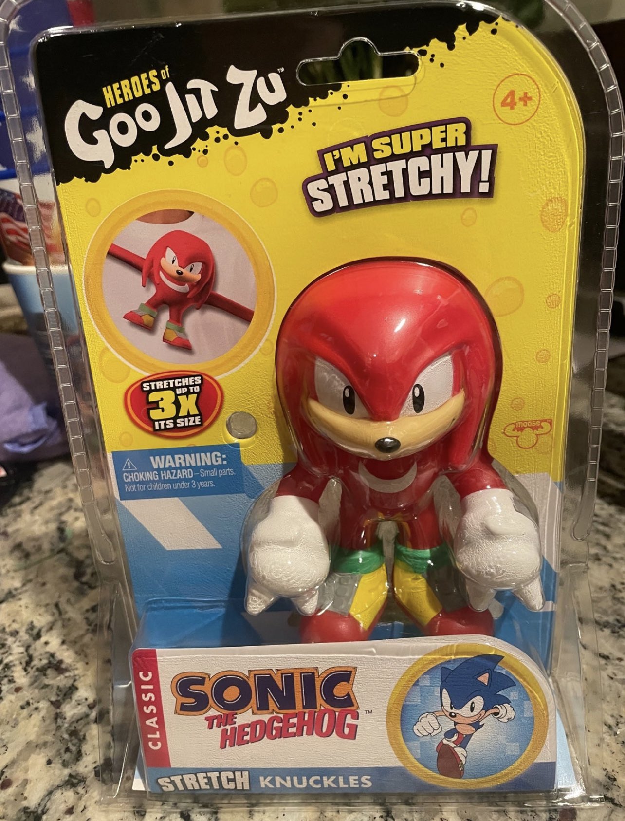 Heroes of Goo Jit Zu Stretchy Sonic the Hedgehog