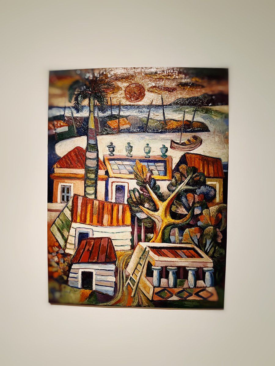 Bruceliupiano's tweet photo. Discovering the influences of indigenous cultures and European realism, symbolism, and surrealism. #Malba #museum #latinamericaart #travel #BuenosAires https://t.co/QqMkP6hlj1
