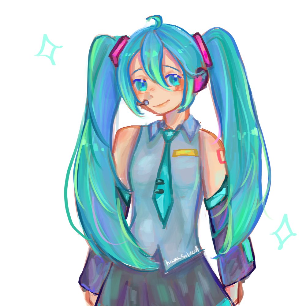 HanaSolved's tweet photo. Hatsune Miku?? https://t.co/OIIxgVWBPy