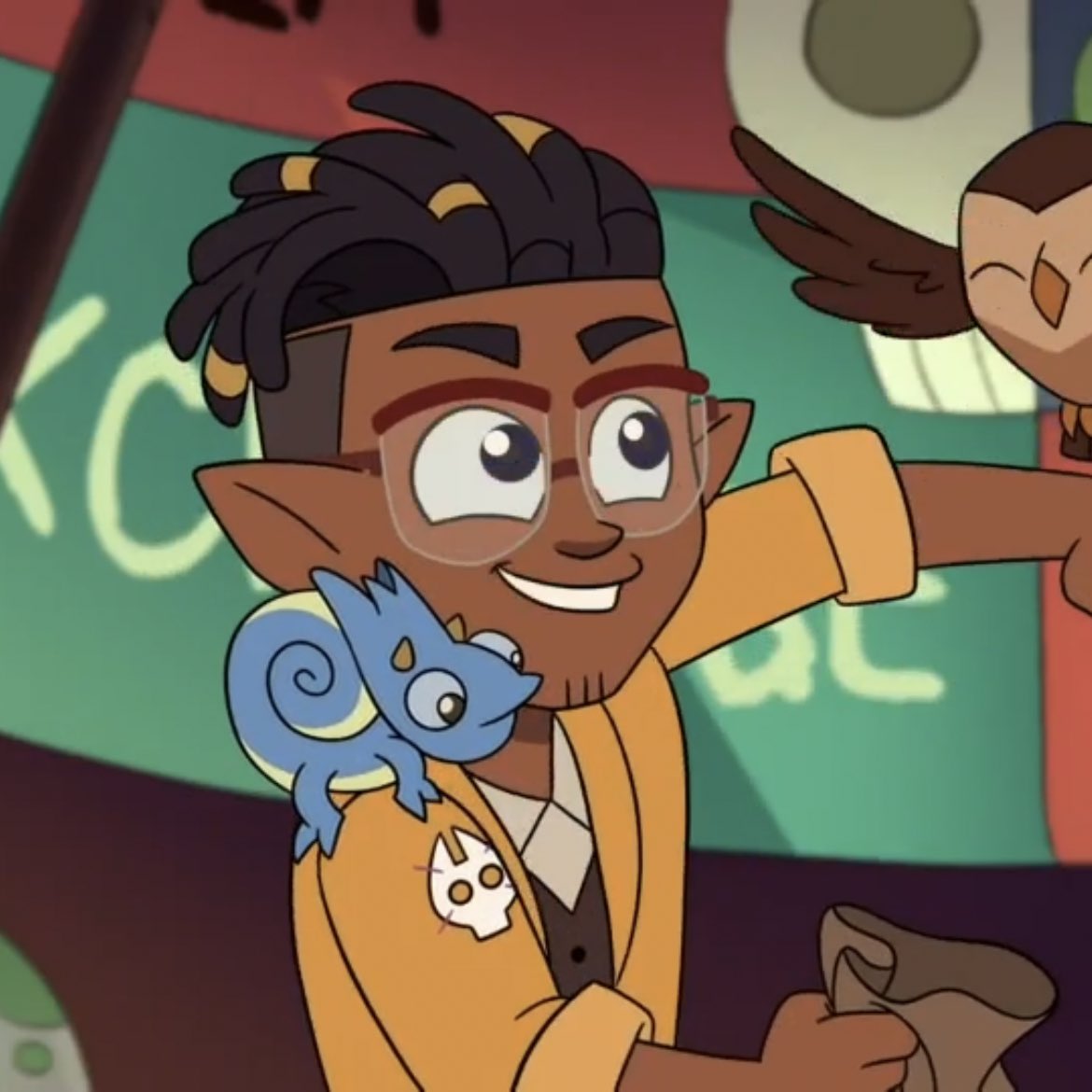 gaydeer1225's tweet photo. // toh spoilers 
took the finale to come for my boy to finally get the new haircut he deserved https://t.co/UGpj94jUm6