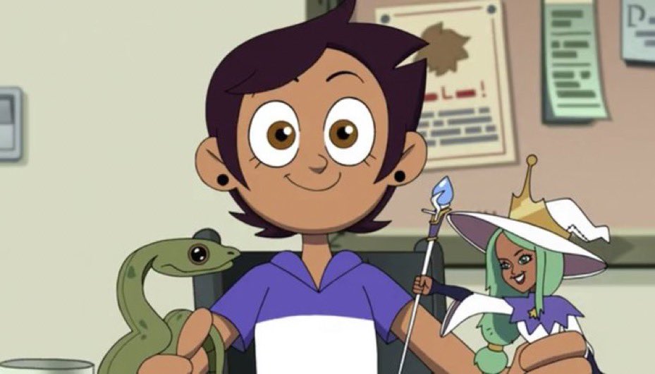itsrobinbuckley's tweet photo. // toh spoilers , the owl house spoilers 

she had a sip of emo juice https://t.co/QORiHYLGLr