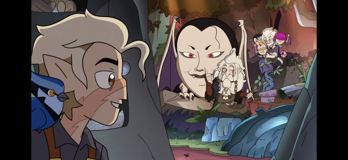 memorywitches's tweet photo. TOH SPOILERS #TOHSPOILERS /////

PALSIMAN CARVER HUNTER AND HIS NEW PALISMAN. IM SOBBING !!!!! https://t.co/6jCHNiL31U