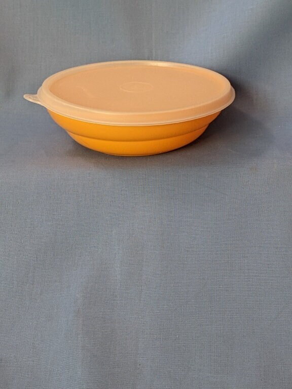 Excited to share the latest addition to my #etsy shop: Vintage Tupperware Cereal Bowl with Lid 155-52 Harvest Gold etsy.me/41exo9q #gold #tupperware #cerealbowl #vintagetupperware #kitchencollection #harvestgold #tupperwarebowls #vintagekitchenware #kitchenorga