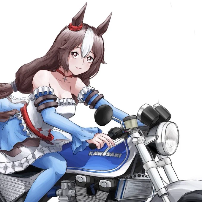 #上手いとか下手とかそういうのは関係なく自分が気に入っている絵を4枚選ぶ名前にちなんだウマ娘シリーズです 
