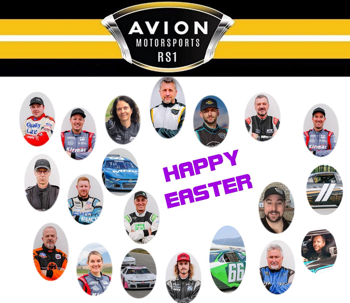 Happy Easter surround yourself with a good bunch of eggs