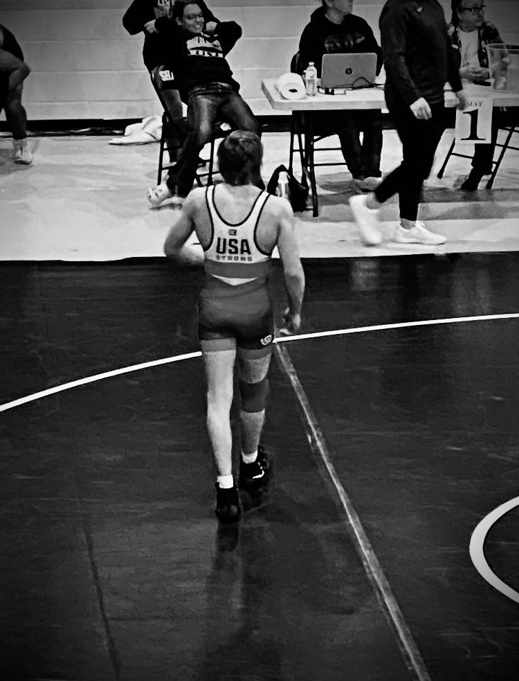 Awesome first freestyle tournament 1st place junior 170 🥇