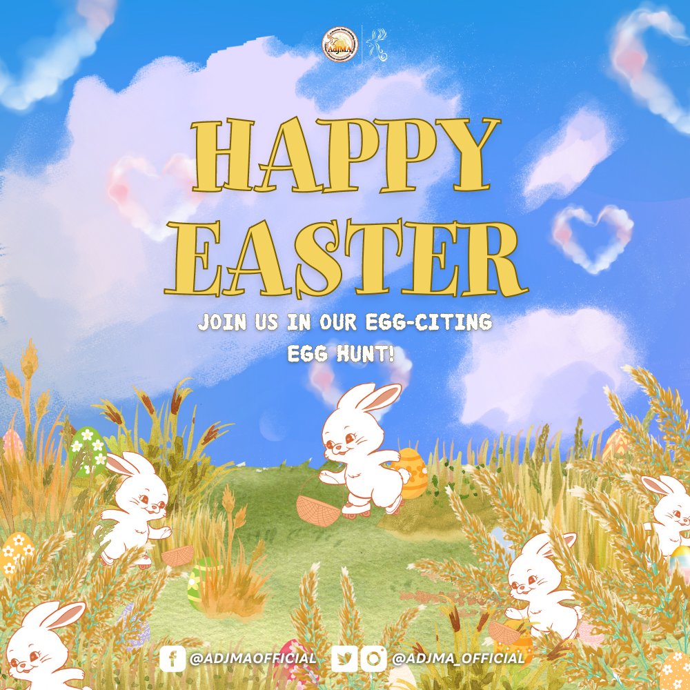 adjma_official's tweet photo. As we gather together to celebrate ๐๐๐ฌ๐ญ๐๐ซ ๐๐ฎ๐ง๐๐๐ฒ, we rejoice on the Resurrection of Jesus Christ. In going to church today, may we recall our week of reflection and understand the significance of tuning into the message God wishes us to hear.
#RAIYA
#LabanAdJMA๐ฅ https://t.co/iHCiRlQN5F