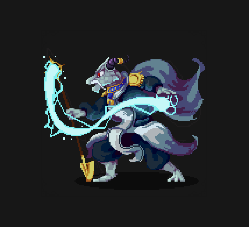 #pixelart Dragon Cleric
