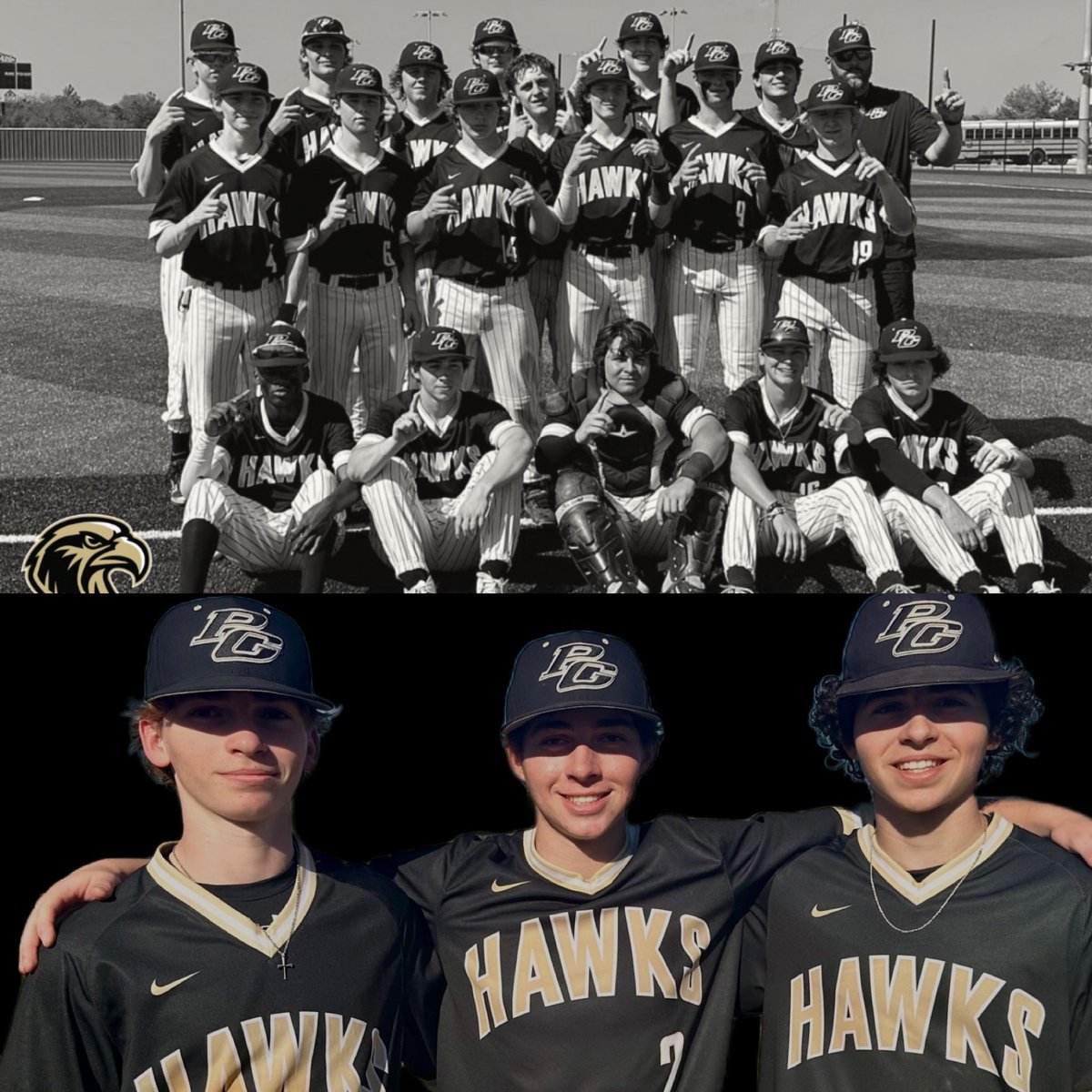 DaveKennedy16's tweet photo. Proud of these dudes!! District Champs!! 16-5 record!! Great season!! @PGHAWKSBASEBALL @PGAthletics1 https://t.co/z1hDVORGpe