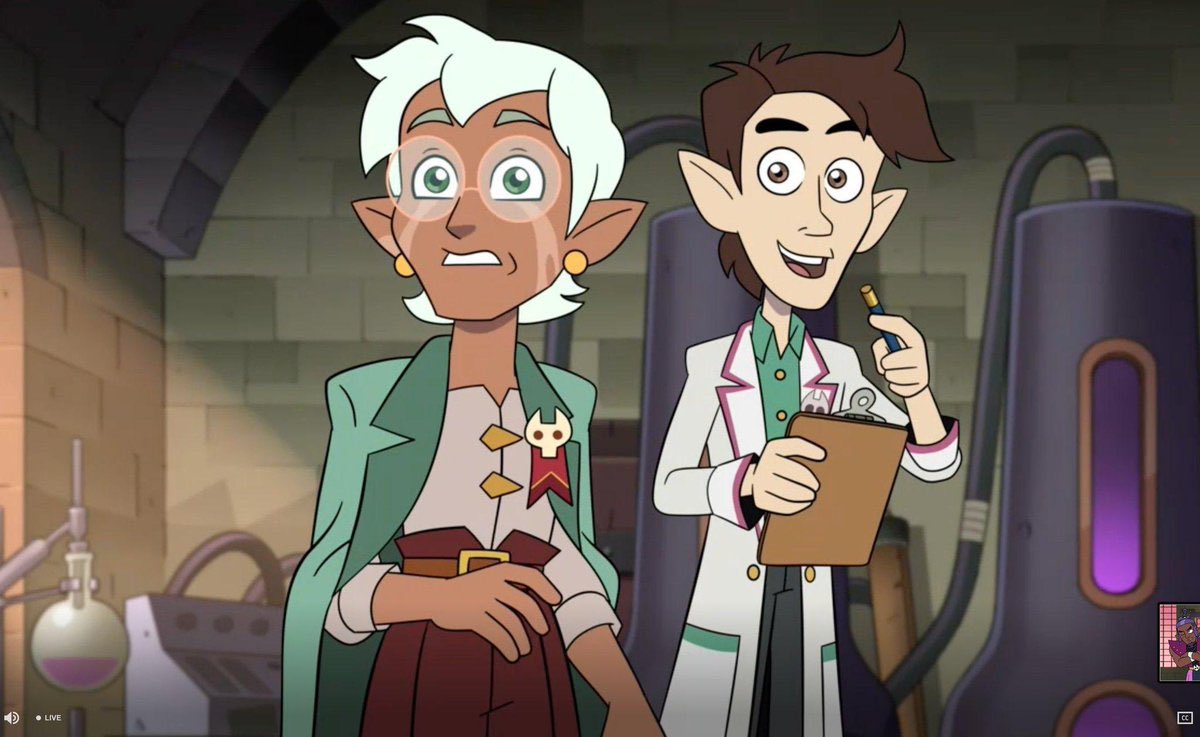 hiacainth's tweet photo. toh spoilers 

What if the earring swap is their wedding bands https://t.co/vz9YlSA8uv