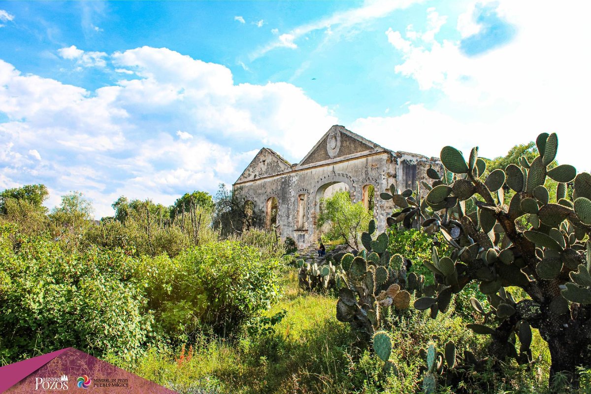 Una de las minas más exitosas de #MineraldePozos fue “Las Angustias” , cuyo nombre fue asignado debido a las dificultades que tuvo Don Francisco Villanueva 🎩 para obtener metales de sus profundidades. Actualmente se encuentra en los terrenos de la Exhacienda La Argentina 🏚