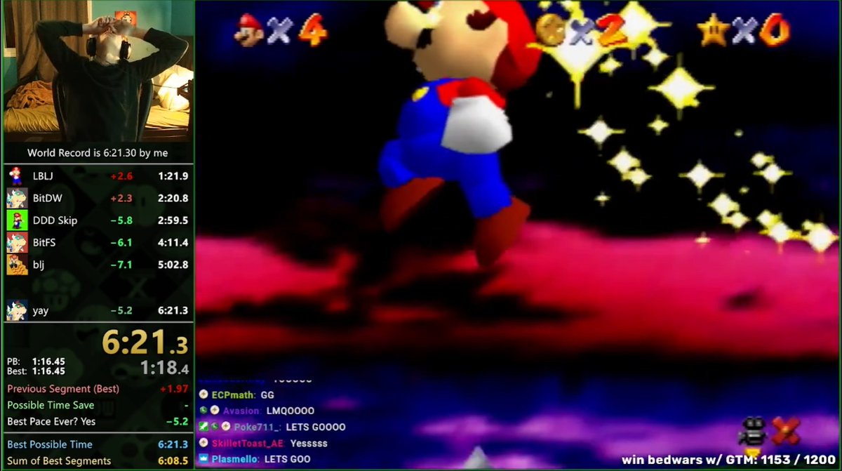 Nearly 10-year Super Mario 64 speedrun record beaten