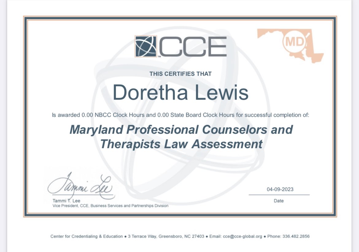 License Graduate Professional Counselor here I come! #LGPC #TherapistsConnect  #blacktherapist #counseling