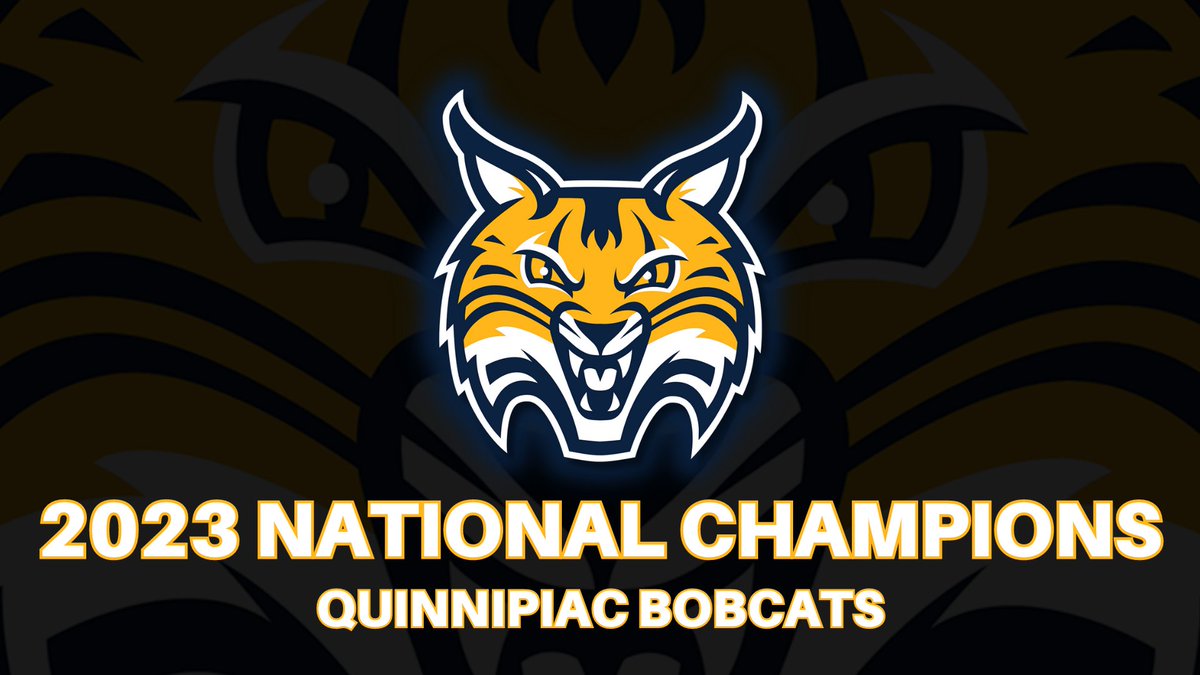 Clever Streich (@cleverstreich) on Twitter photo BLINK AND YOU WOULD MISS IT! THE BOBCATS ARE NATIONAL CHAMPIONS!
<a href="/Q30Sports/">Q30 Sports</a> #FrozenFour #NCAAHockey BLINK AND YOU WOULD MISS IT! THE BOBCATS ARE NATIONAL CHAMPIONS!
<a href="/Q30Sports/">Q30 Sports</a> #FrozenFour #NCAAHockey