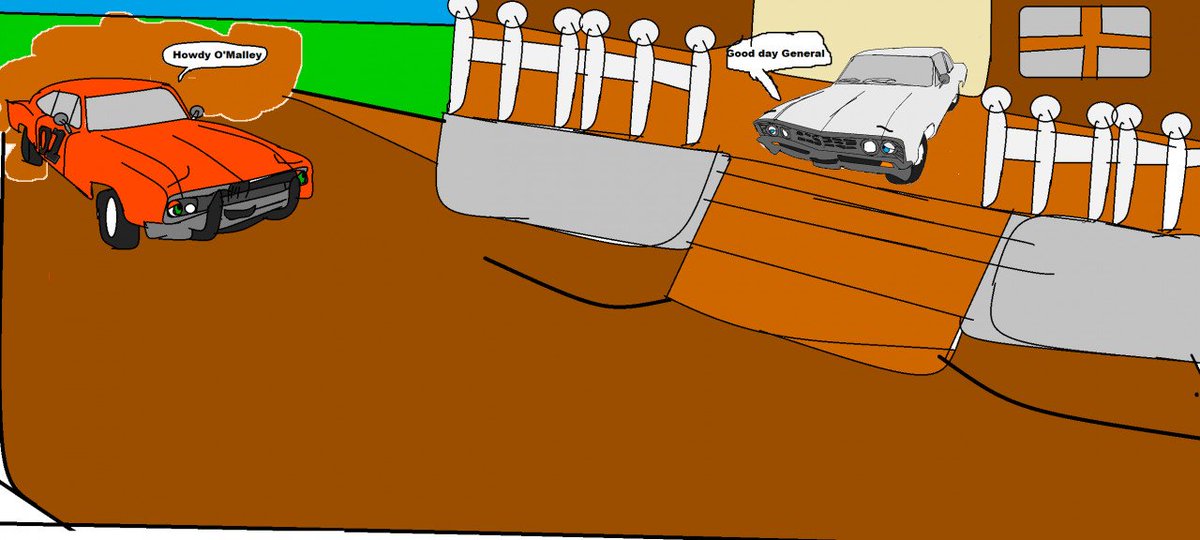 bunchacars's tweet photo. A parody between The General Lee and O’Malley meeting. He's be very helpful
#livingmachine #livingcar #chevymalibu #Dodgecharger #TheGeneralLee #TheDukesOfHazzard #SayingHello https://t.co/70EDC7MAln