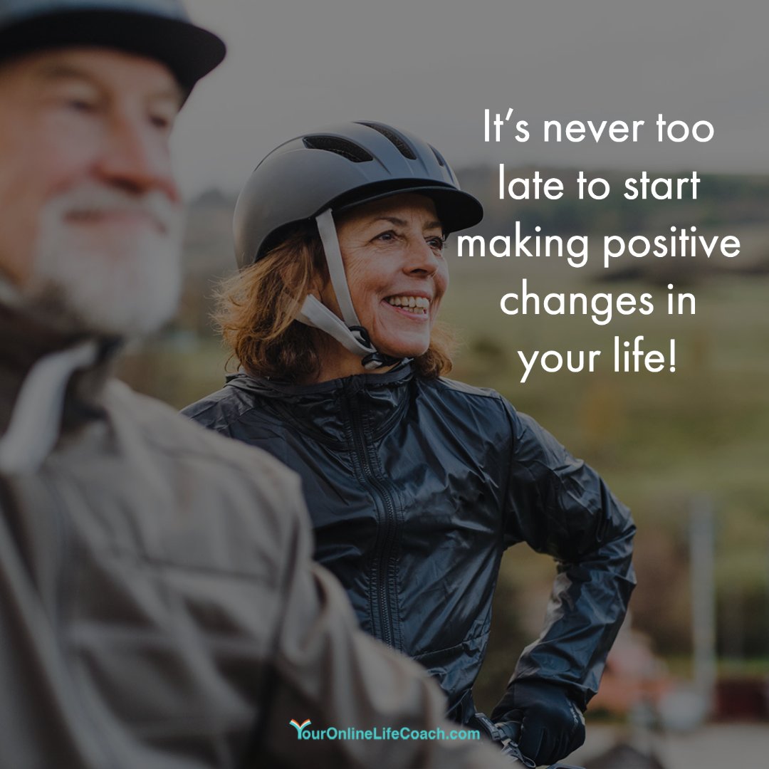 ShellyLynott's tweet photo. It’s never too late to start making positive changes in your life! Improving your lifestyle begins with small steps. Start today by taking one small action towards improving your health and well-being - you won't regret it! https://t.co/jCq75xCa8G
