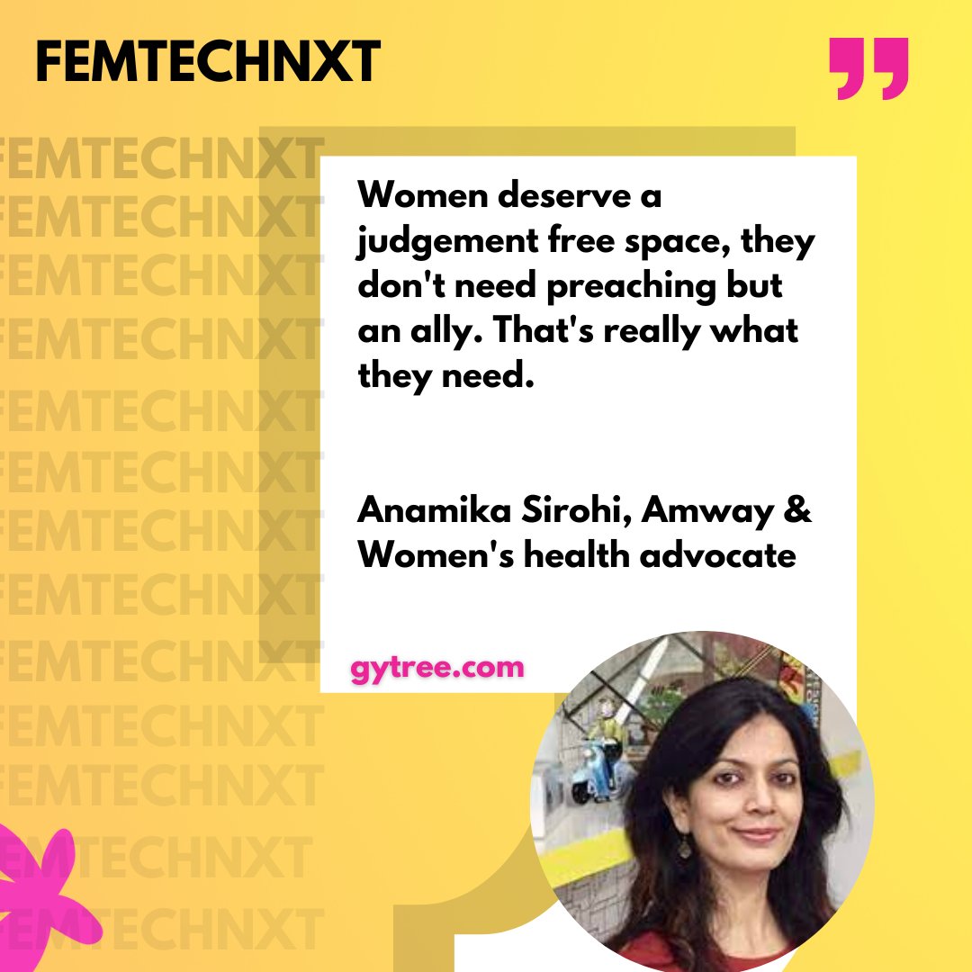 Stronger women equals strong economy <a href="/Anamikasirohi/">Anamika Sirohi</a> #femtechnxt #WomensHealth