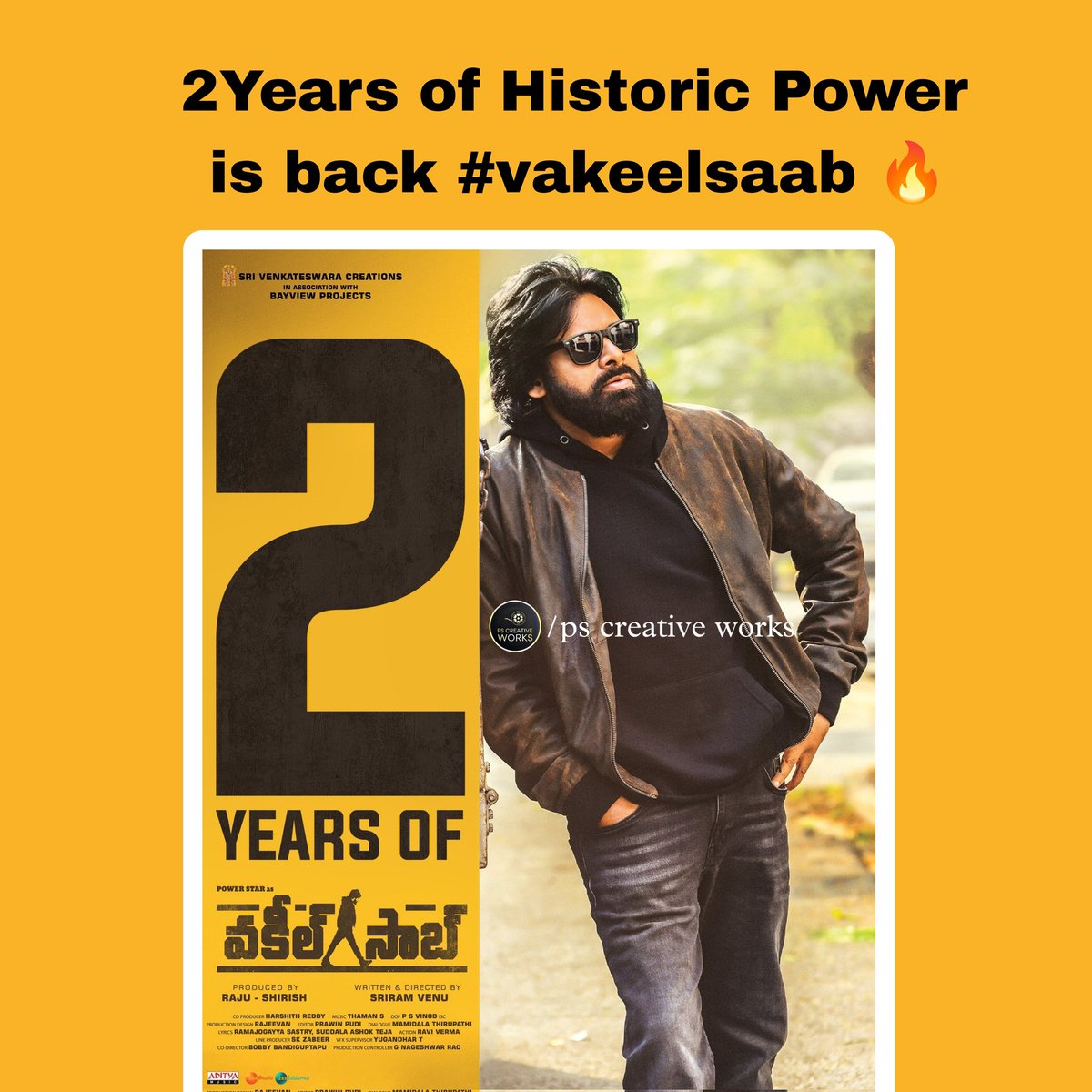 2 years of vakeelsaab ✅🔥🥵 aaa bgm,aaa interval vammo swag,beardlook 

#2yearsforvakeelsaab #pawankalyan #vakeelsaab #pspk26 #pspk