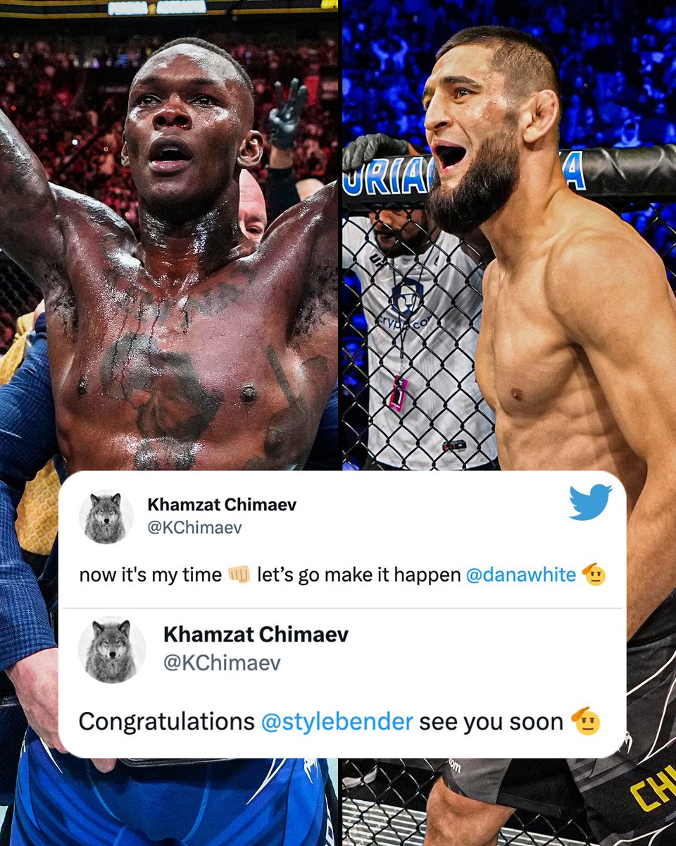 espnmma's tweet photo. The Wolf wants next 🐺👀 #UFC287 

(via @KChimaev) https://t.co/XgedSW7gVy