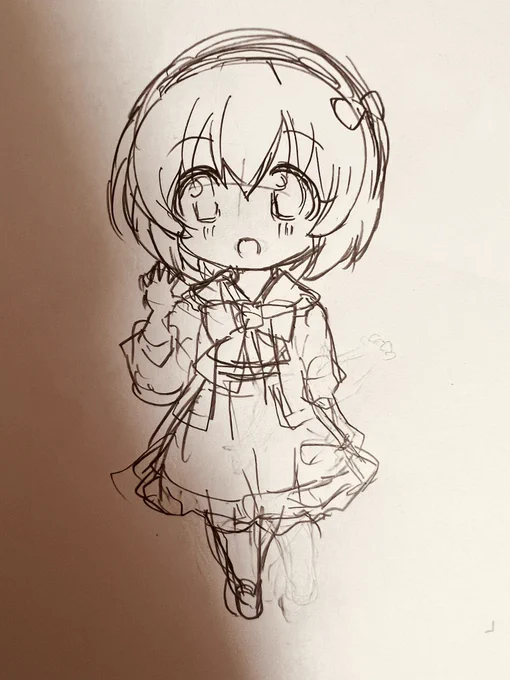 U149のちんまい子たちをちまちまと描いております…( * ` ▽ ' )その2 