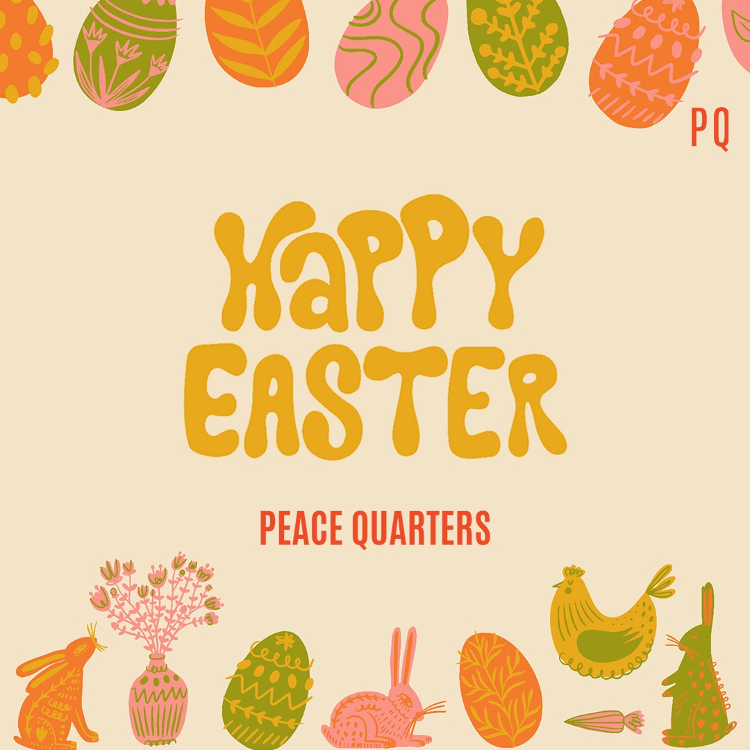 PeaceQuarters's tweet photo. Happy Easter ! Today let us all be reminded that love cannot be defeated or destroyed, and that kindness towards one another is the foundation of all that is good in this world.
#happyeaster #easter #eastereggs
#easterbunny #easter2023 #happyeastereveryone https://t.co/XByXz995XX