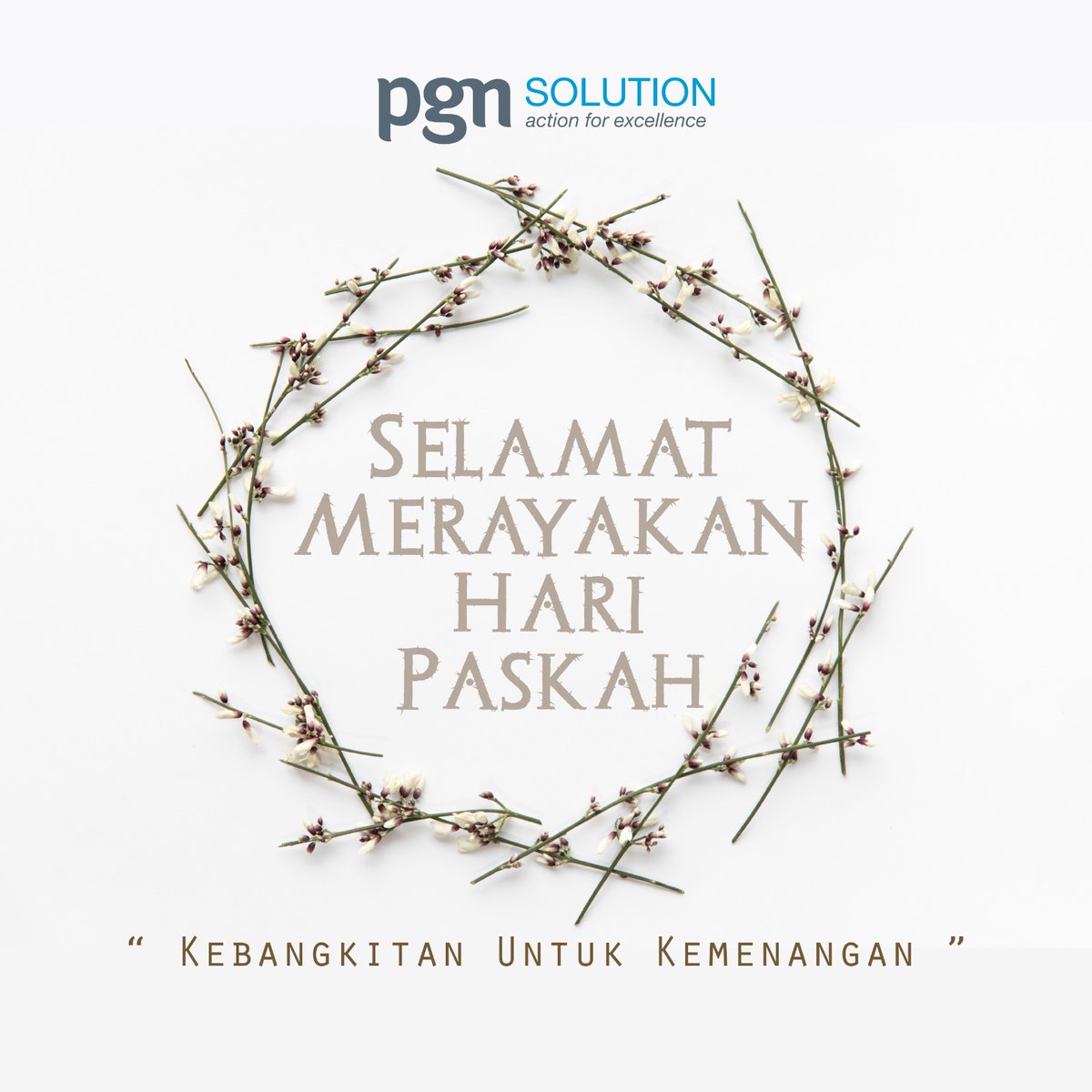pgn_solution's tweet photo. Selamat merayakan Harib Paskah
Semoga setiap momen kehidupan dipenuhi dengan cinta, damai, dan sukacita di hari Paskah ini
__
#PGNSolution
#Solutionation
#EnergizingYou
#EnergiBaikBagiNegeri
#MenyalurkanEnergiBaik https://t.co/DImMt6c7QI