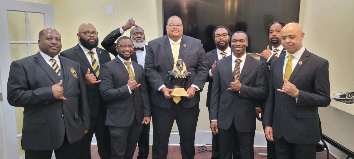 Congratulations to our Newest Brothers of Alpha Phi Alpha Fraternity, Alpha Phi Lambda Chapter!

The 10 Sons of Hermopolis

#AlphaPhiAlpha #AlphaEast #VACAPAF #NorfolkAlphas #APhiA #APhiA1906 #NorfolkVA #ParkPlaceVA #Alpha #Neos #Neophytes #PhyAlphas #D9