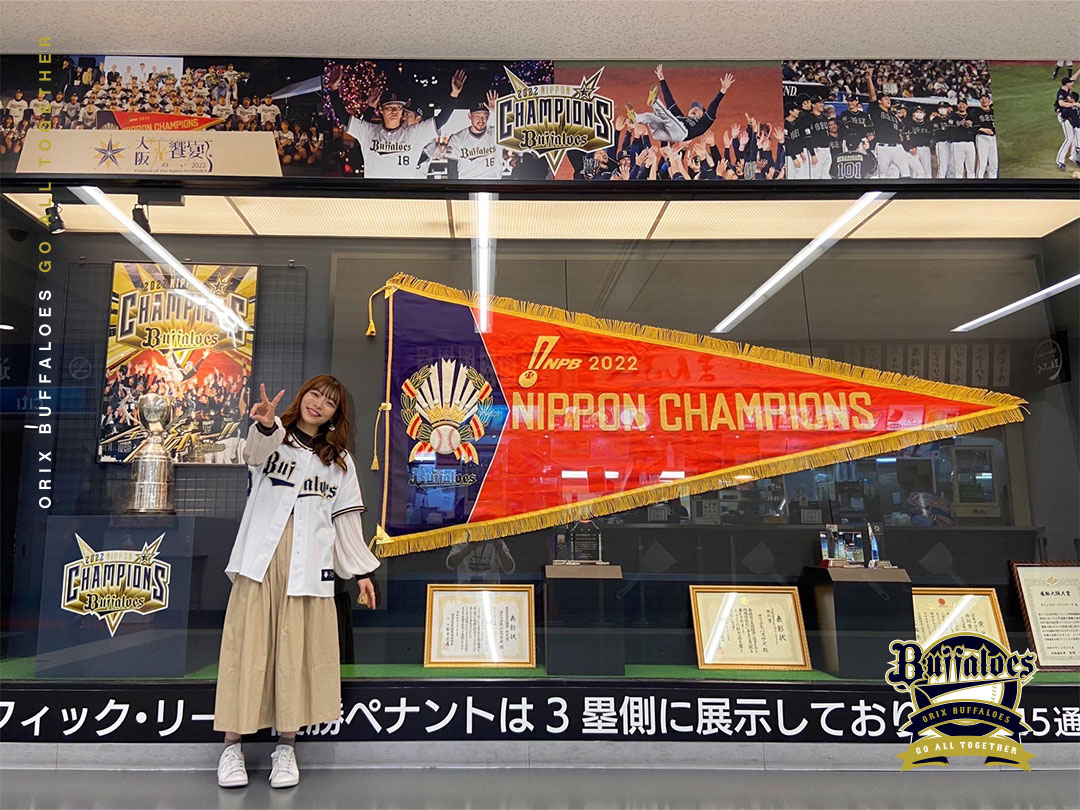 昨日に続いて日本シリーズ優勝コーナーをご紹介✨ コンコースでは