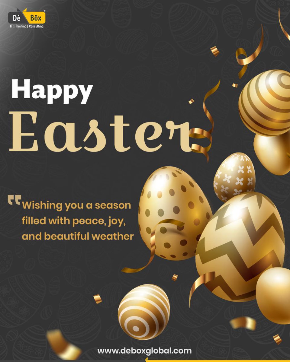 debox_global's tweet photo. May the spirit of Easter fill your heart with joy and your home with love. Happy Easter 2023!
Visit us now : https://t.co/8DKhdq3INp
#easter #EasterSunday #easterfun #Easter2023 #EasterSunday2023 #celebration #celebrate #festival #fun #india #DeBoxGlobal https://t.co/exkPbucuu4