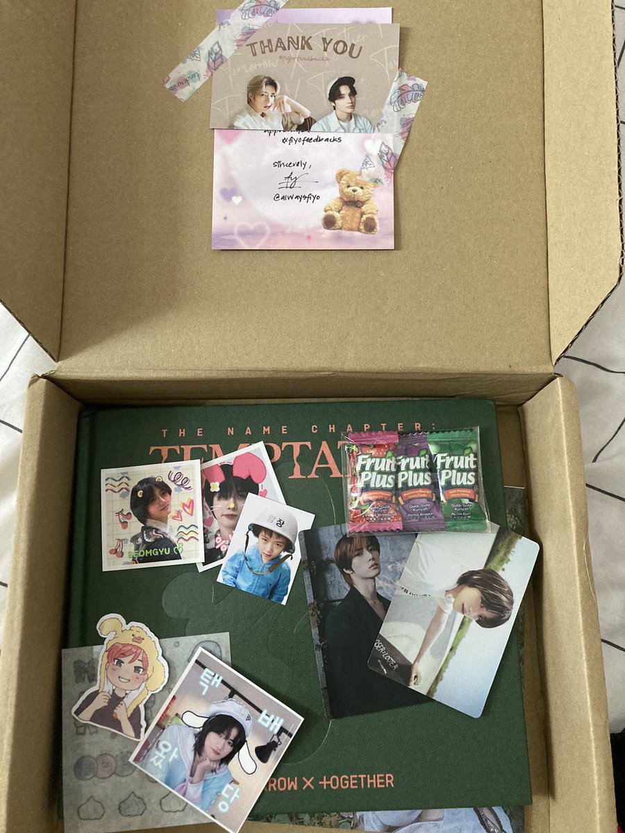 beomgyuspabo's tweet photo. received with thanks ❣️ #fiyofeedbacks https://t.co/OF6m2tRhaG