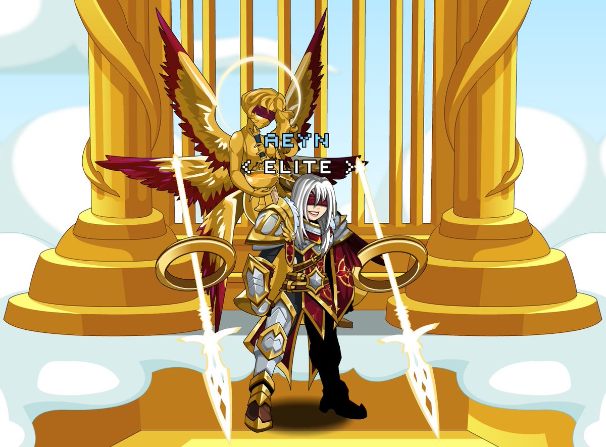 My set entry for our in-guild Set Contest themed Godly &amp; Ungodly 😇