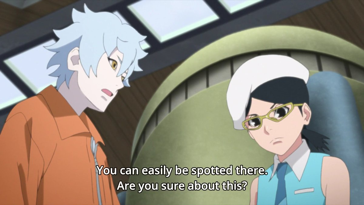 HourlyMitsusara's tweet photo. It’s so sweet how extra attentive Mitsuki is to Sarada 🥺 He always wanted to make sure she is okay https://t.co/UUeK8eoRsY