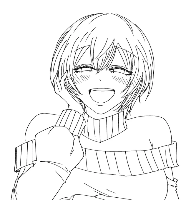 わたしの描く顔面良くない? 