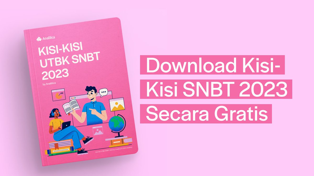 💌DOWNLOAD KISI-KISI SNBT 2023 by ANALITICA💌

Buat kemarin yg udah nungguin mana sih kisi-kisinya, sekarang udah bisa di download GRATIS ya.

** Gini Caranya **