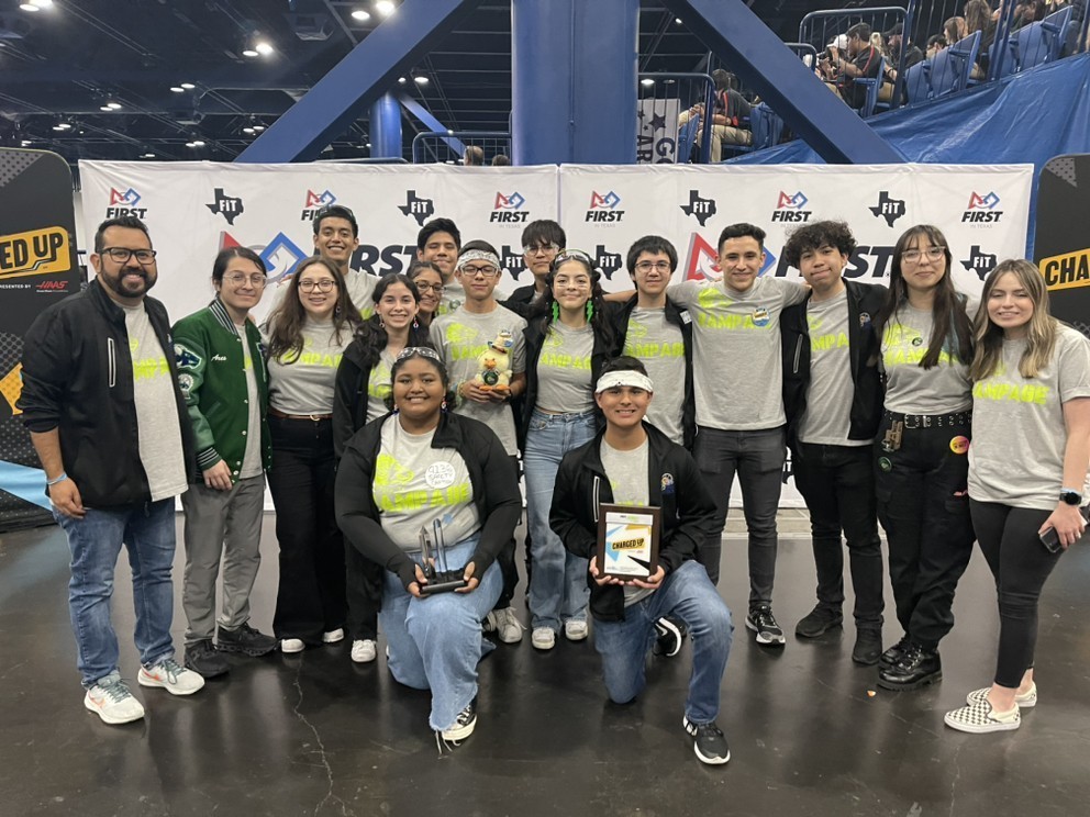 MHSRoboBoosters's tweet photo. Congrats  Rampage 9136    You made us all proud.  Representing not only Montwood HS but El Paso Texas at the FIT FRC State Competition  Earning the Rookie All-star award and with it, a chance to compete at the First World Championship in your first year competing at this level. 1 https://t.co/tpiTaU6Q1z