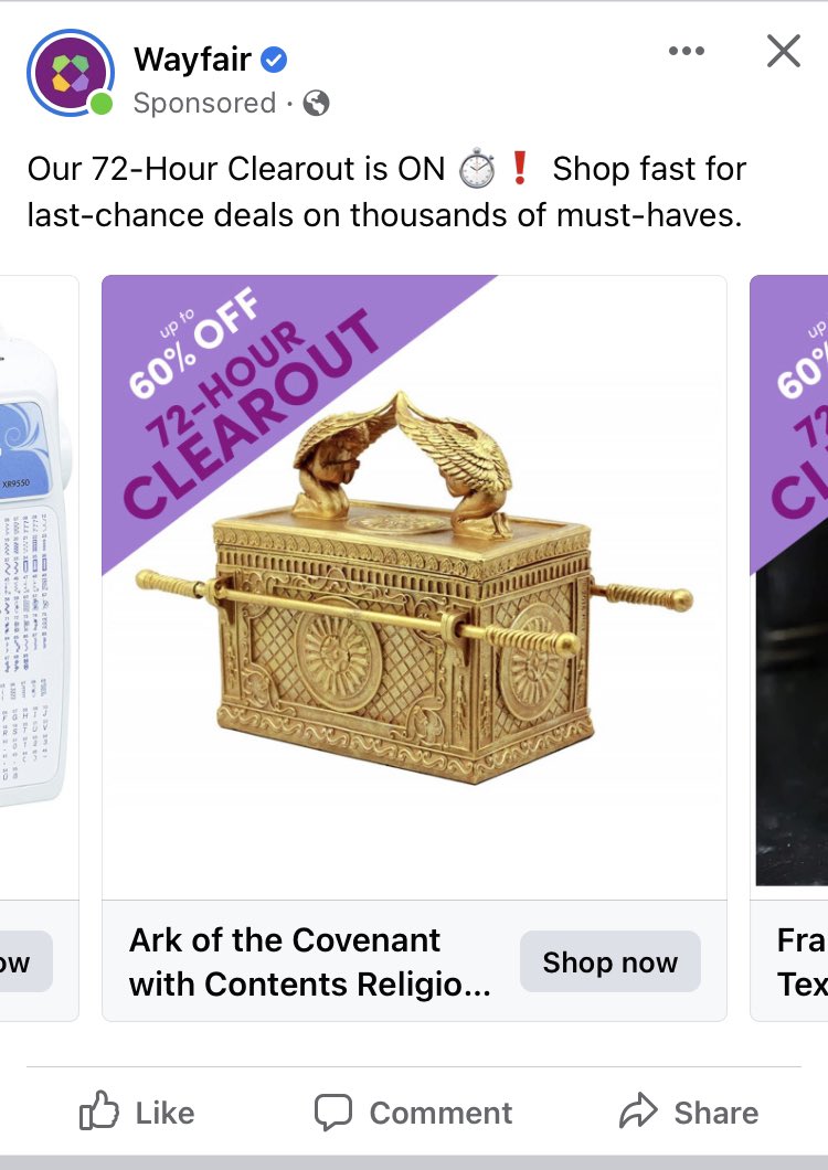 Turns out you don’t have to raid it. It’s on clearance.