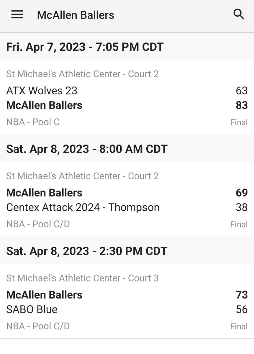 McAllenBallers's tweet photo. The ballers left no doubt representing the 956 @TexasHoopsGASO #GASOAustin boys really starting to click @AimHighProduct3 @GASOLarren @GASOLyndon @GASOTim @rgvsports @KRGVSports @RubenJuarezTV @bybryanramos @BranitezSports @cortezmg007 @basketballrgv @Narro88 @pepelepiu123 https://t.co/euS7BFAQjM