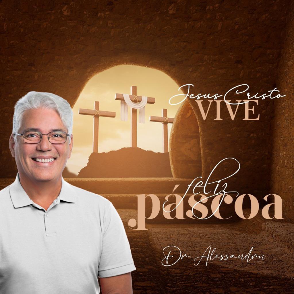 Alessandru's tweet photo. Que a alegria da ressurreição de Jesus Cristo esteja em seu coração hoje e sempre. 

#felizpascoa #dralessandru #camporedondo https://t.co/nyFQlU3LB9