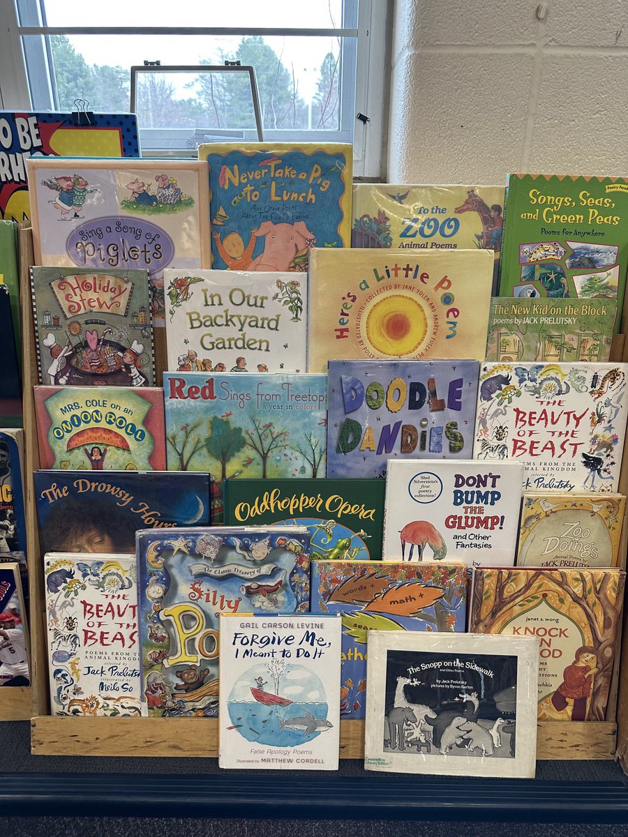 April is #poetry month. #read