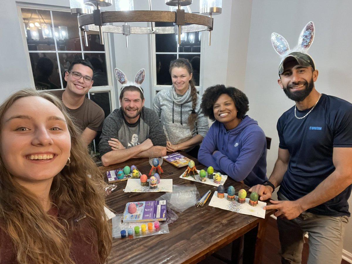 eissacjohnson's tweet photo. Painted Easter eggs for the first time! Glad I could bring Freddy into this world tonight. https://t.co/Jfiqkq64kE