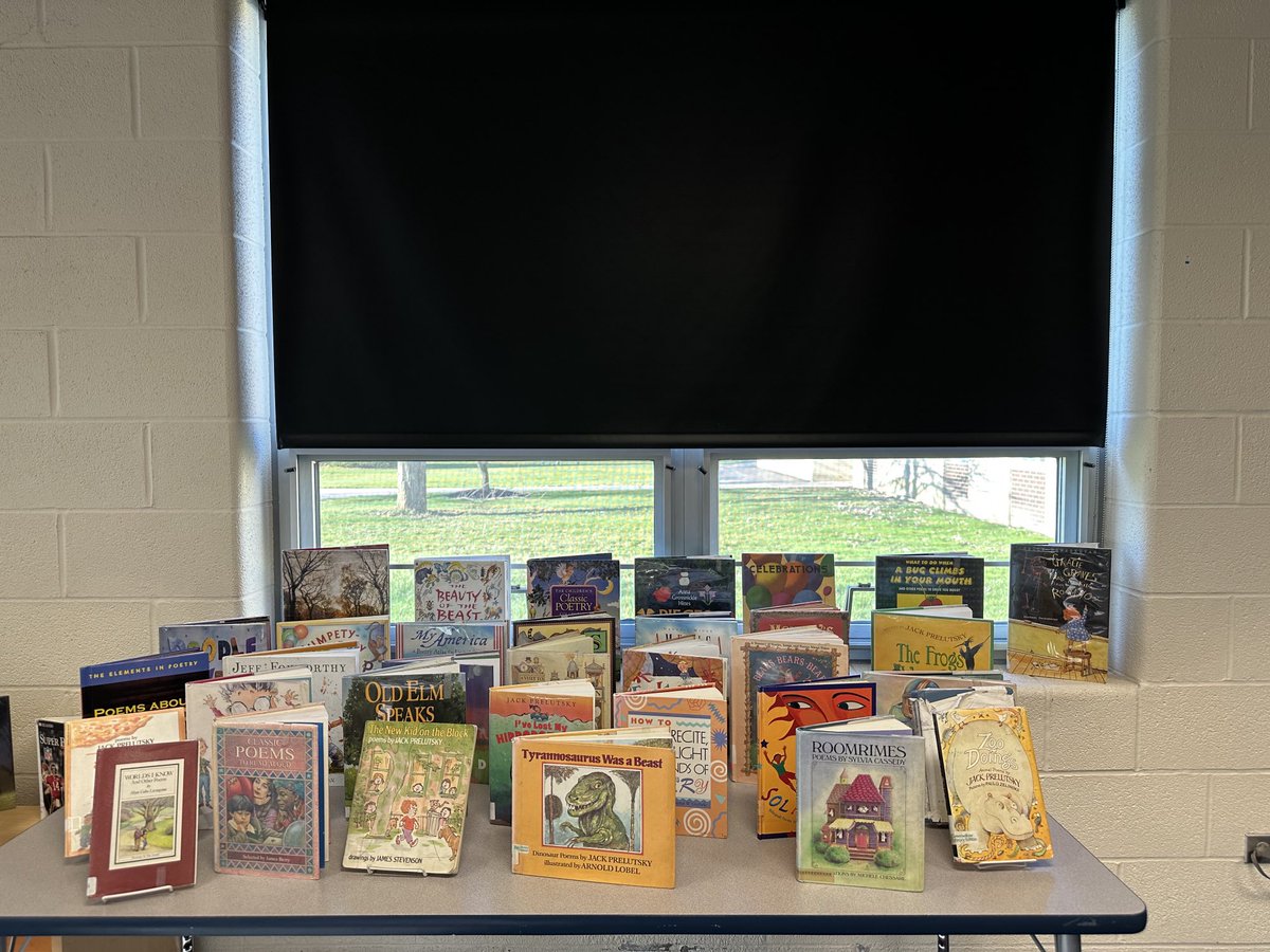 April is #poetry month ⁦<a href="/RCL_School/">Lindsey Elementary</a>⁩ !  #read