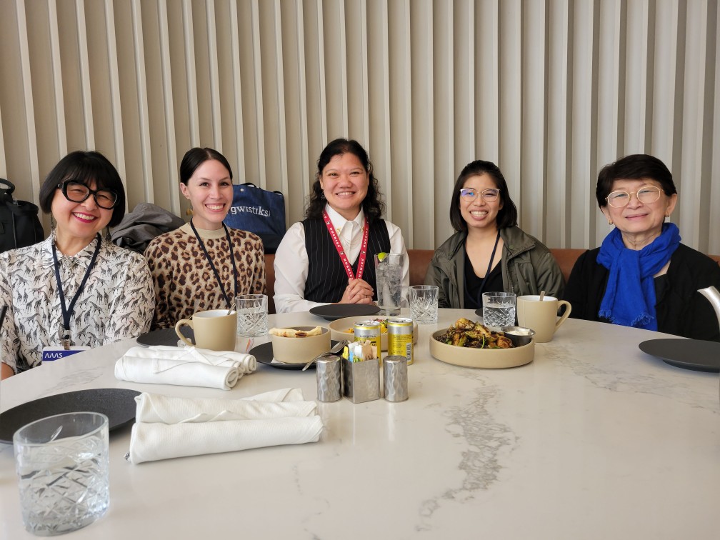 #AAAS2023 highlight ❣️ Celebratory lunch w brilliant ThaiAm women scholars