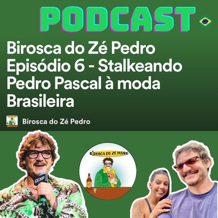 pedropascalbra's tweet image. E saiu hj mais um episódio do podcast! 
Vão lá conferir que tá muito engraçado!!!