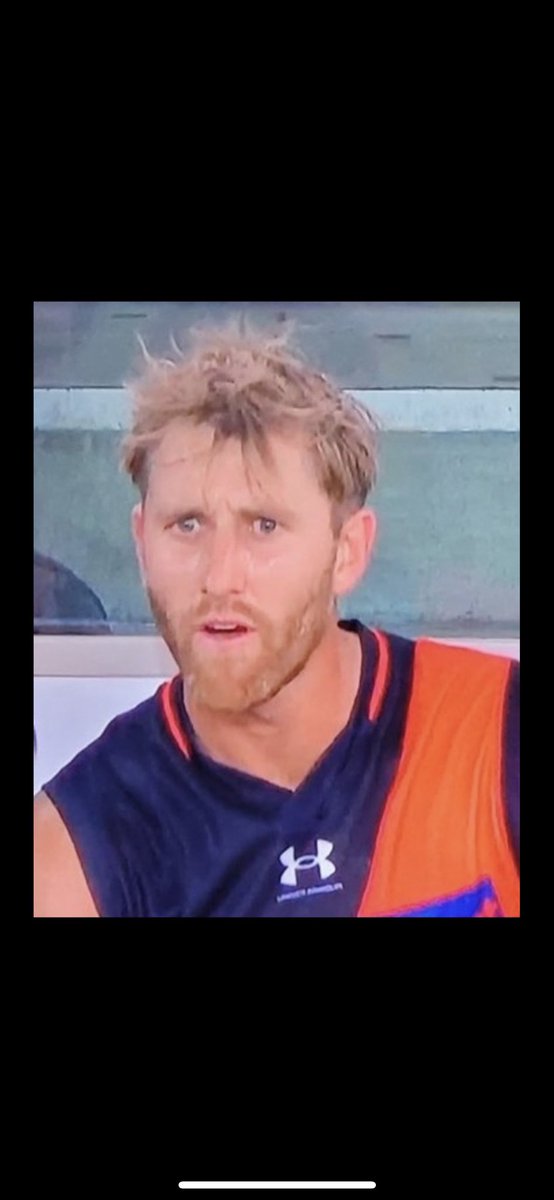 maddisonpricee's tweet photo. POV: You’ve just been told your today’s medi-sub 
#AFL #BombersGiants https://t.co/czUTP5B9e1