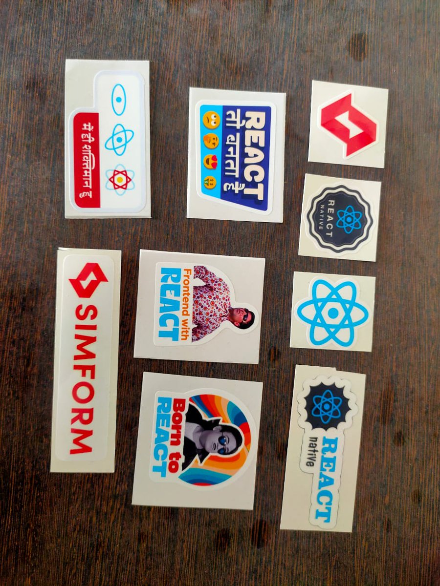 Roshani Navdiya (@roshh_navdiya) on Twitter photo 5. Attended React Ahmedabad Meet-Up
- Connected with new people, Got some Stickers, Learned a lot
<a href="/reactAhmedabad/">React Ahmedabad</a> #reactahmedabad 5. Attended React Ahmedabad Meet-Up
- Connected with new people, Got some Stickers, Learned a lot
<a href="/reactAhmedabad/">React Ahmedabad</a> #reactahmedabad