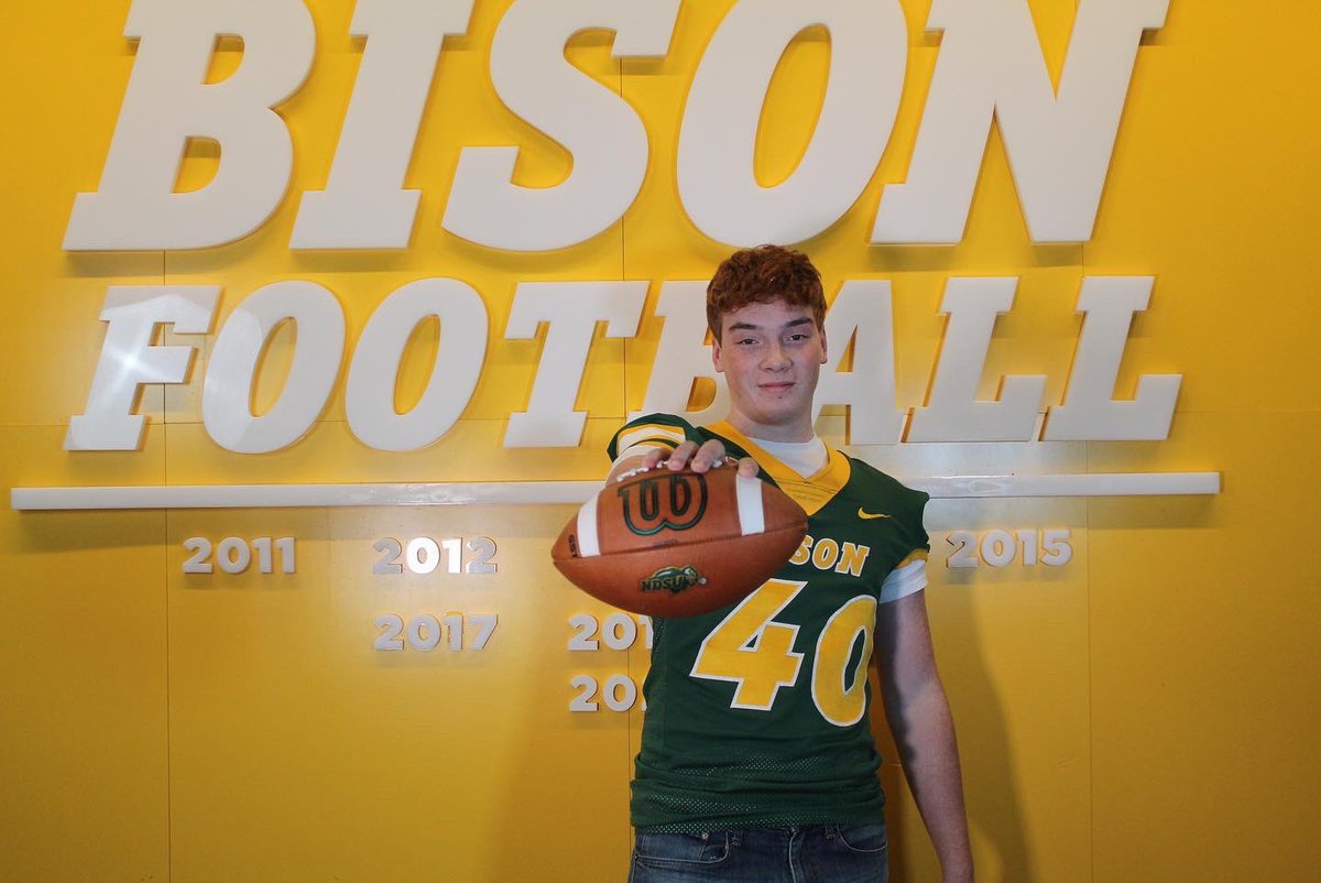 Thank you <a href="/NDSUfootball/">NDSU Football</a> for the amazing visit!
@PetersNDSU <a href="/Coach_Entz/">Coach Matthew Entz</a> <a href="/CoachOlsonNDSU/">Coach Grant Olson</a>
