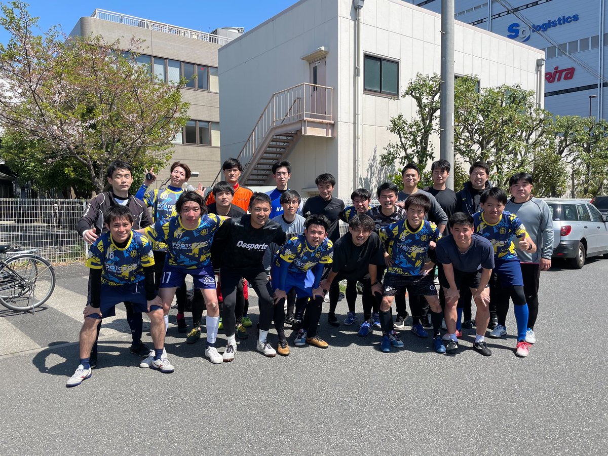 ⚽️週末TRM⚽️
もはや兄弟チームと言ってもいい、レインボーTKさんとのトレマ。今日もありがとうござました！
<a href="/TK56046928/">レインボーTK</a>