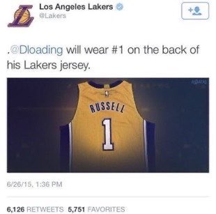 My favorite D’Angelo Russell moment ever 😭😭😭